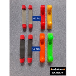 BỊT CỰA GÀ. VẢI & SILICON - (Bộ 4 cái, 2 con)