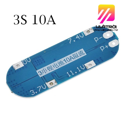 Mạch sạc bảo vệ pin 3S 12.6V 10A PIN lion 18650