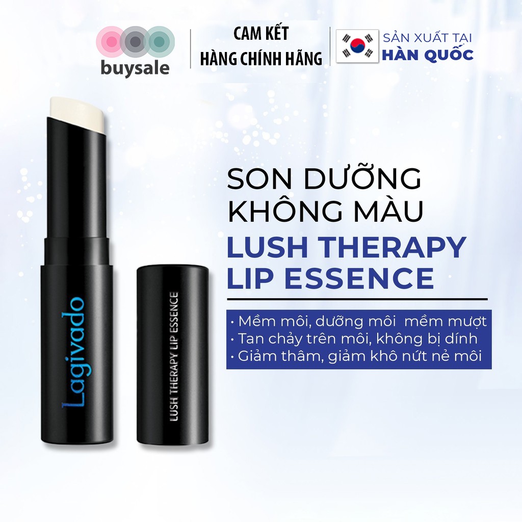 Son dưỡng không màu giúp phục hồi môi khô, thâm, nứt nẻ dành cho cả nam nữ Lush Therapy Lip Essence dạng thỏi - Buysales