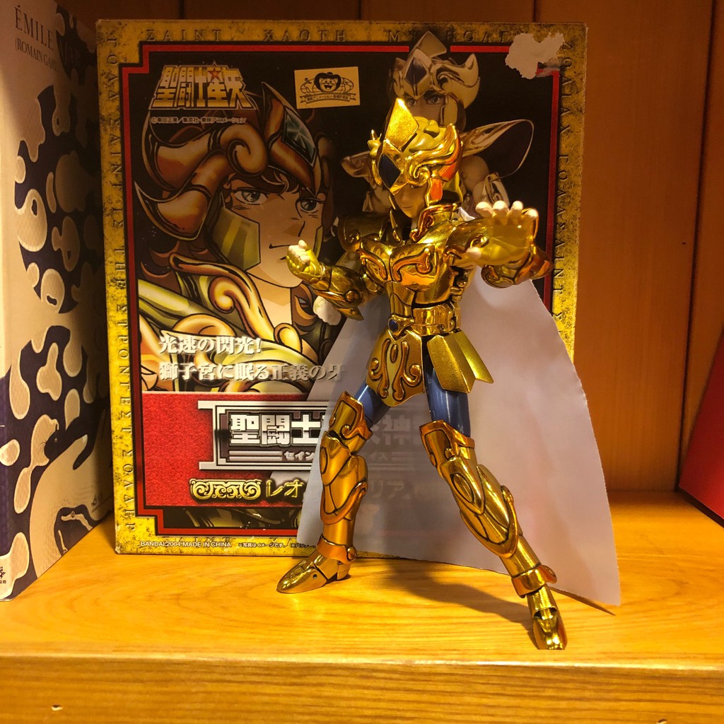 Mô hình Saint Seiya/ áo giáp vàng chính hãng: Aiolia-Leo/ Sư Tử