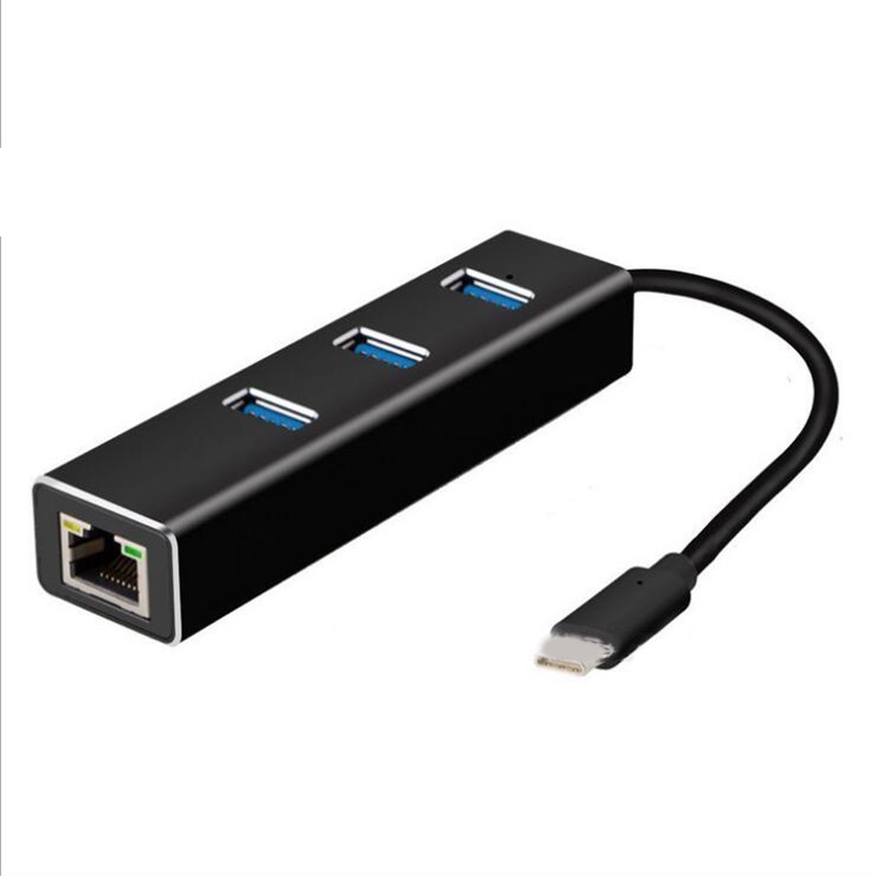 Bộ Chia 3 Cổng Usb 3.0 Hub Hub Usb Sang Rj45 | BigBuy360 - bigbuy360.vn