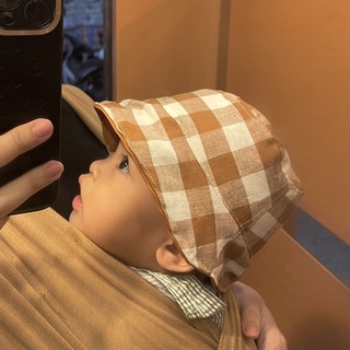 nón bucket 2 mặt cho bé