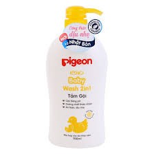 Sữa tắm gội Pigeon 2 in 1 ( 700ml)