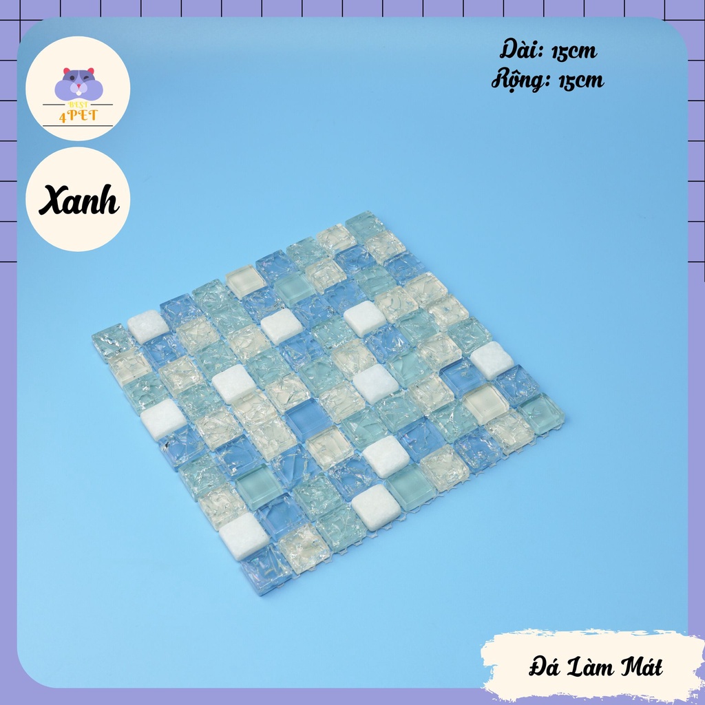 Đá làm mát, tản nhiệt mùa hè cho Hamster, Guinea Pig