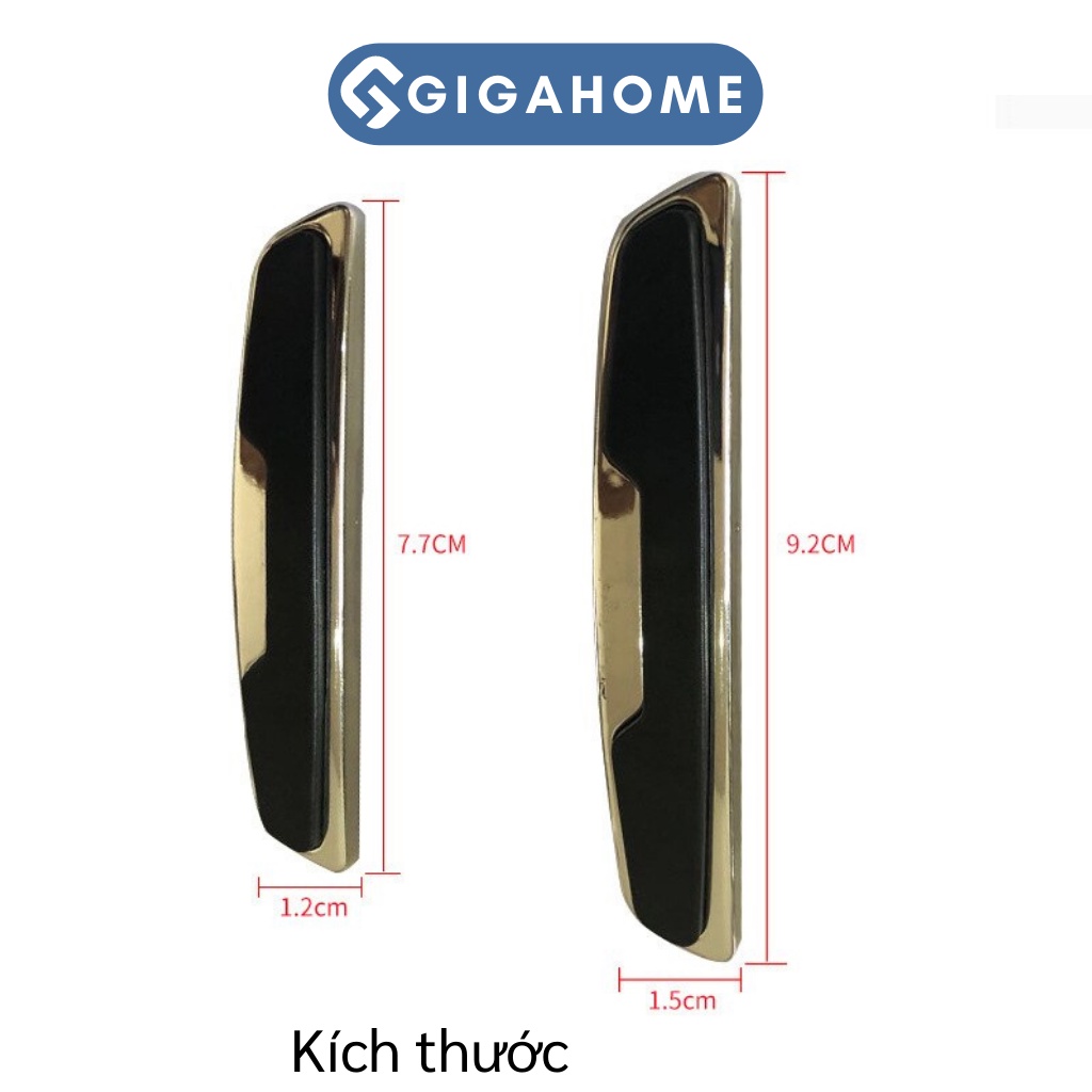 Bộ 4 Miếng Dán Cửa Ô Tô Chống Trầy Xước, Va Đập GIGAHOME 7768