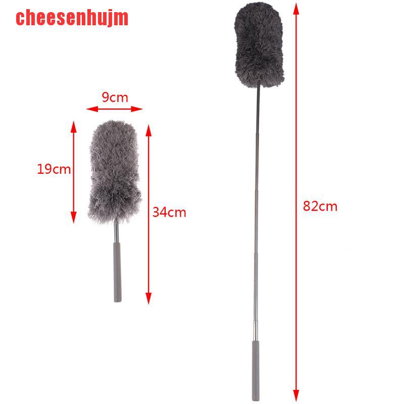 Chổi Phủi Bụi Bằng Sợi Micro Mềm Mại Có Thể Thu Gọn Tiện Dụng Cho Gia Đình