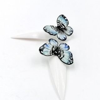 Hình Bướm Hoa Bột Gắn Móng Nail  (1 Con)