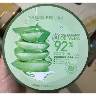 Gel dưỡng da lô hội aloe vera 92%