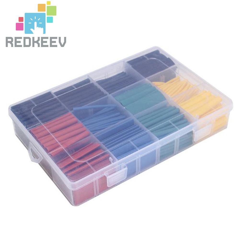 Set 530 ống co nhiệt nhiều màu sắc khác nhau cách nhiệt tiện lợi