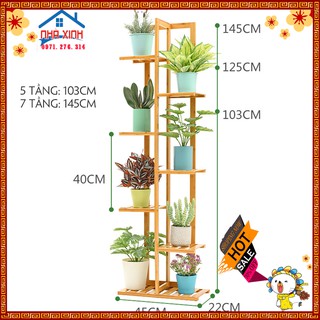 KỆ CÂY CẢNH 5 TẦNG TẶNG BỘ LÀM VƯỜN