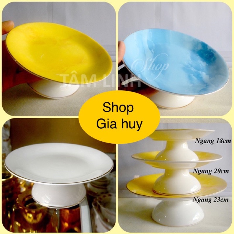 Dĩa Trái Cây Thờ Cúng GỐM CAO CẤP