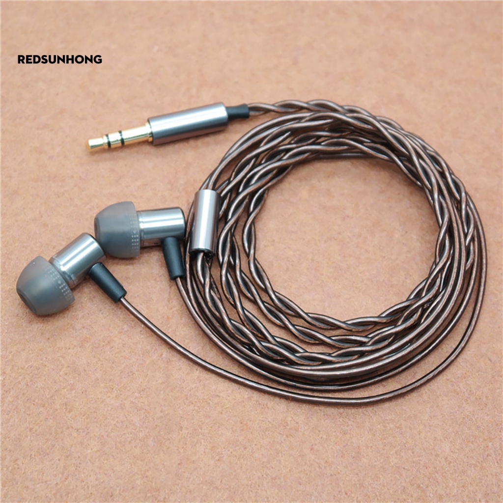 Tai Nghe Dây Kim Loại 3.5mm Dùng Để Chạy Bộ Phát Sóng Trực Tiếp