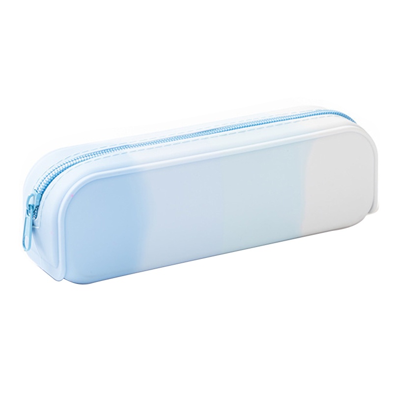 Túi Đựng Bút Silicone Màu Gradient Sức Chứa Lớn Chống Nước