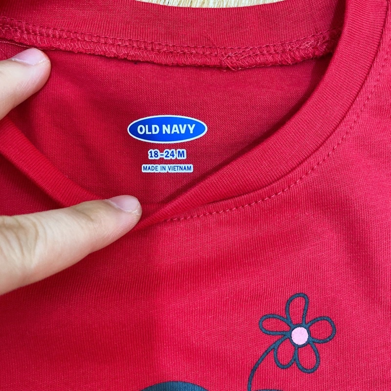 Áo thun bé gái in hình micky cotton 1-5Y satsunkid