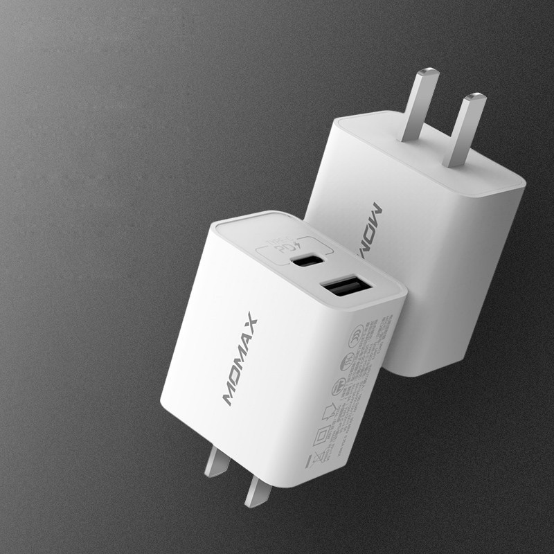 Củ sạc nhanh MOMAX USB Type-C PD + QC 3.0 20W Sạc Nhanh Cho điệnn thoại Iphone