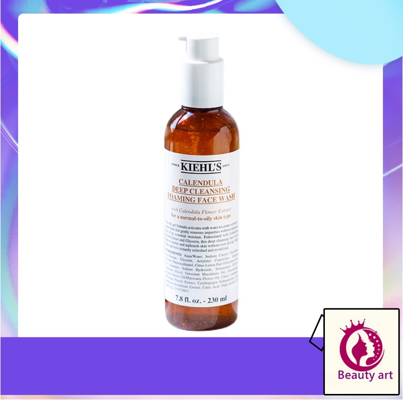 Sữa Rửa Mặt Kiehl’s Hoa Cúc Calendula Deep Cleansing Foaming Face Wash 230ml