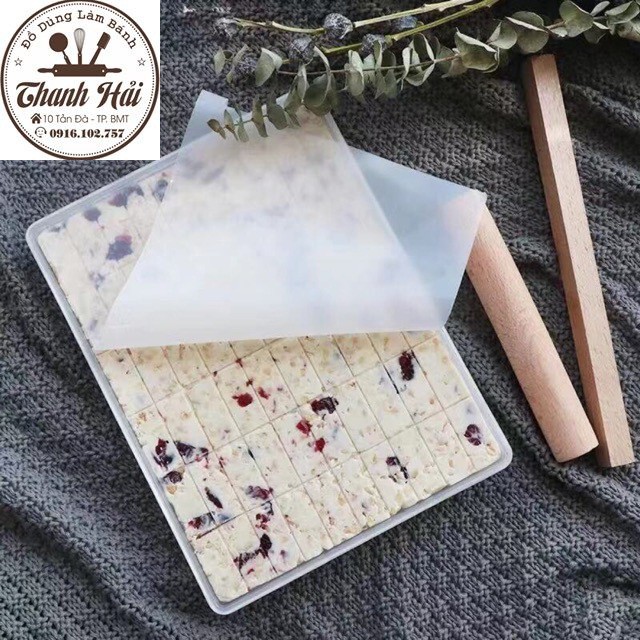 Bộ dụng cụ làm kẹo Nougat.