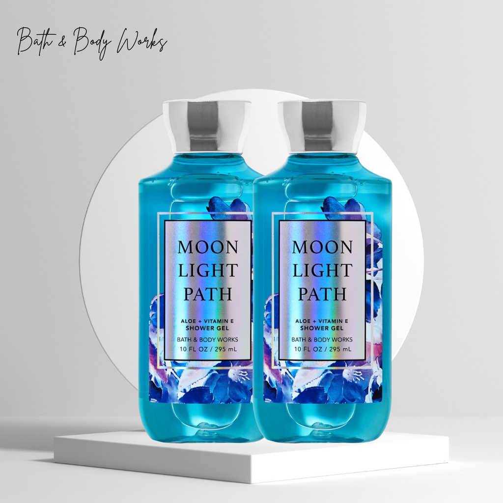 Sữa Tắm Bath Body Work Moon Light Path Shower Gel Cho Làn Da Mịn Màng Chai 295ml