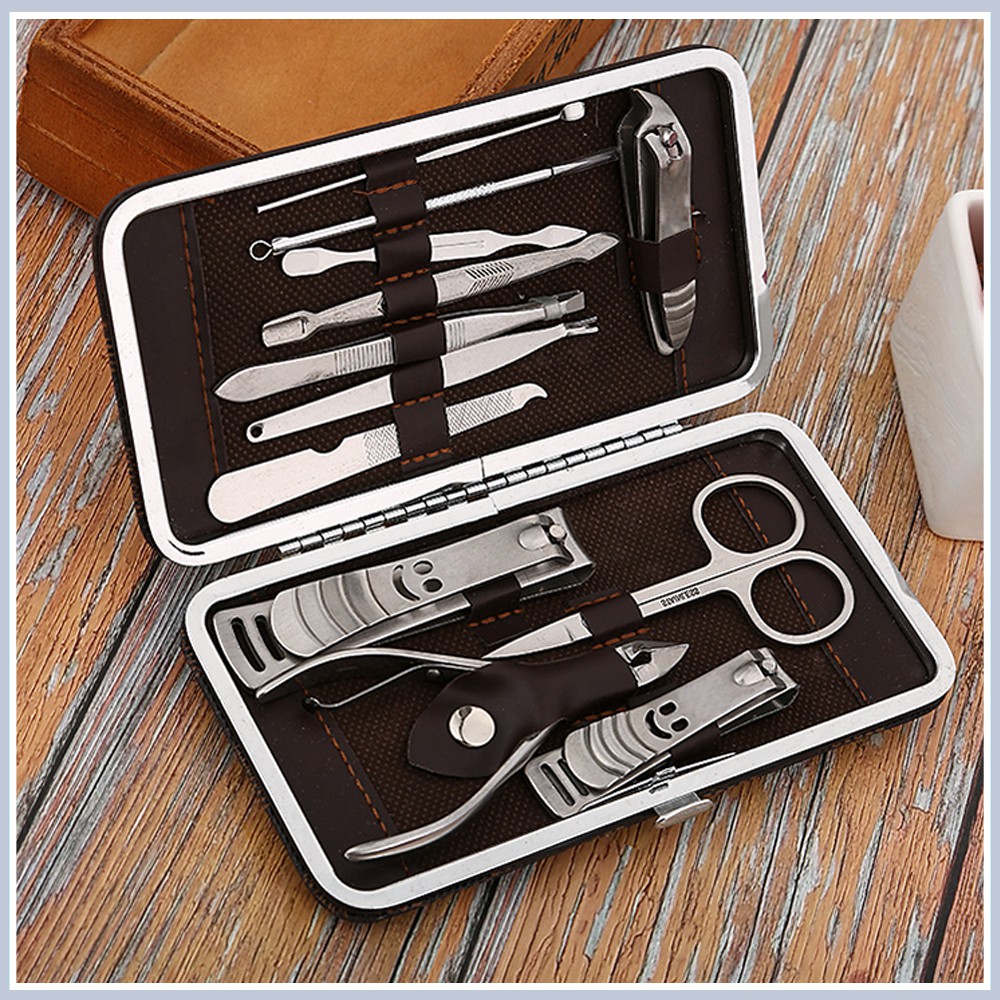 Cắt móng tay người lớn, hộp dụng cụ cắt móng tay 12 chi tiết