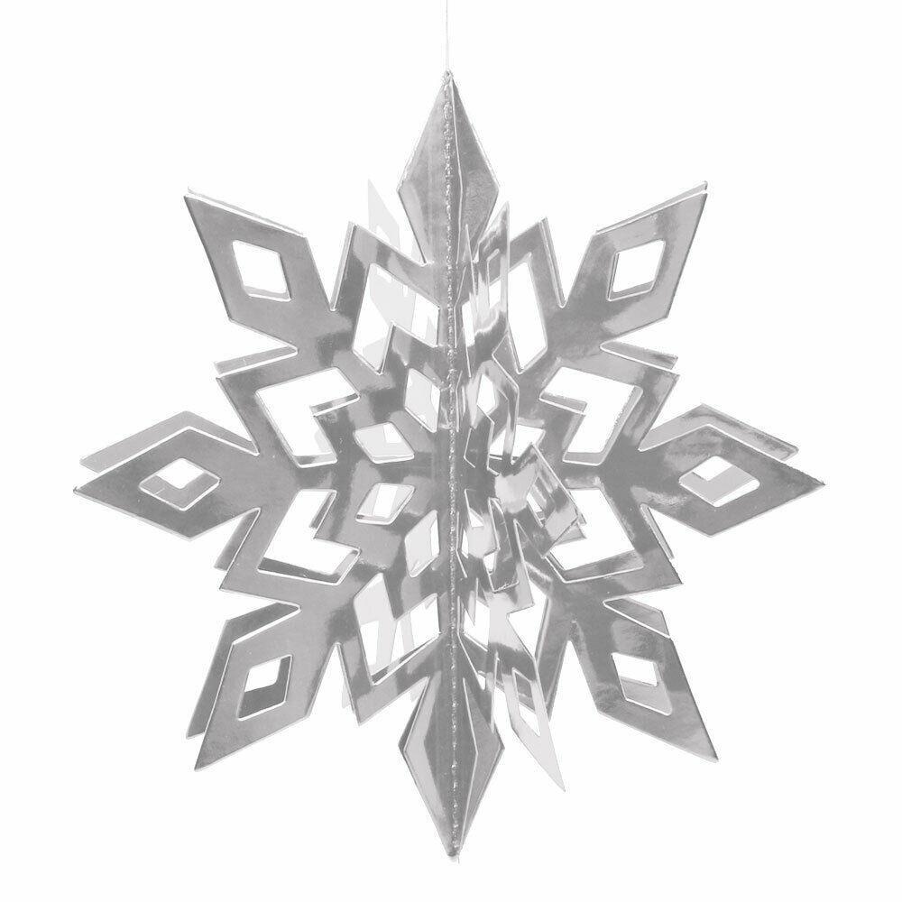 CONOPERY Bộ 6 Bông Tuyết 3D Treo Trang Trí Cửa Hàng / Tiệc Cưới