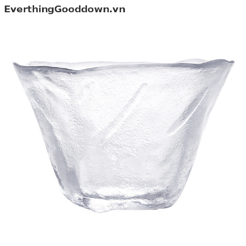 Cốc thủy tinh uống trà phong cách Nhật Bản