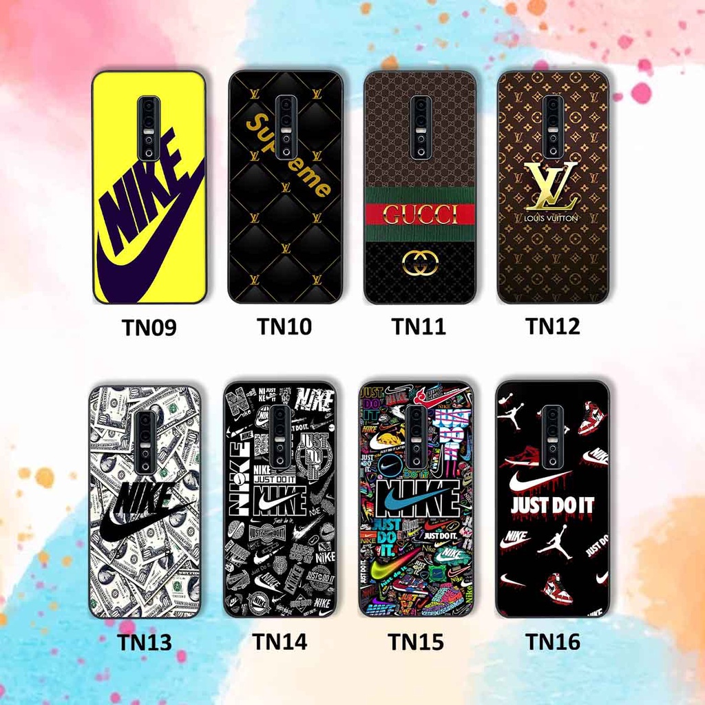 Ốp Vivo V17 Pro in hình thương hiệu L.V, N.I.K.E cá tính, đẳng cấp