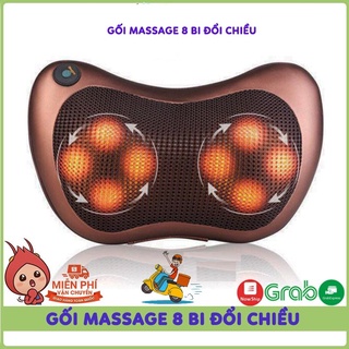 Gối massage hồng ngoại 8 bi cao cấp