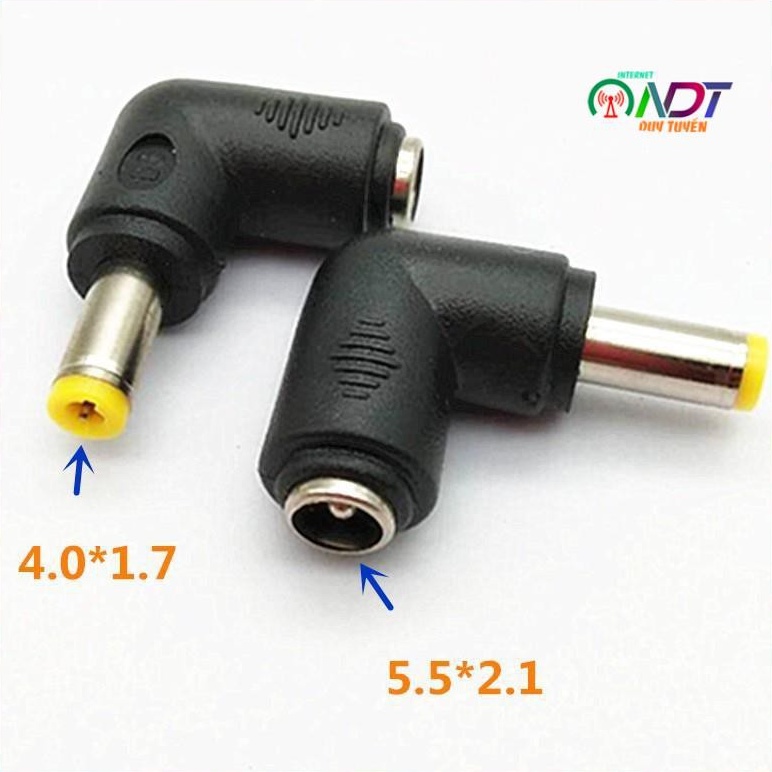 🇻🇳 Chuyển đổi nguồn DC5.5X2.1MM âm sang 4.0 * 1.7 dương    DC DC5.5X2.1MM âm sang 3.5 * 1.35ương