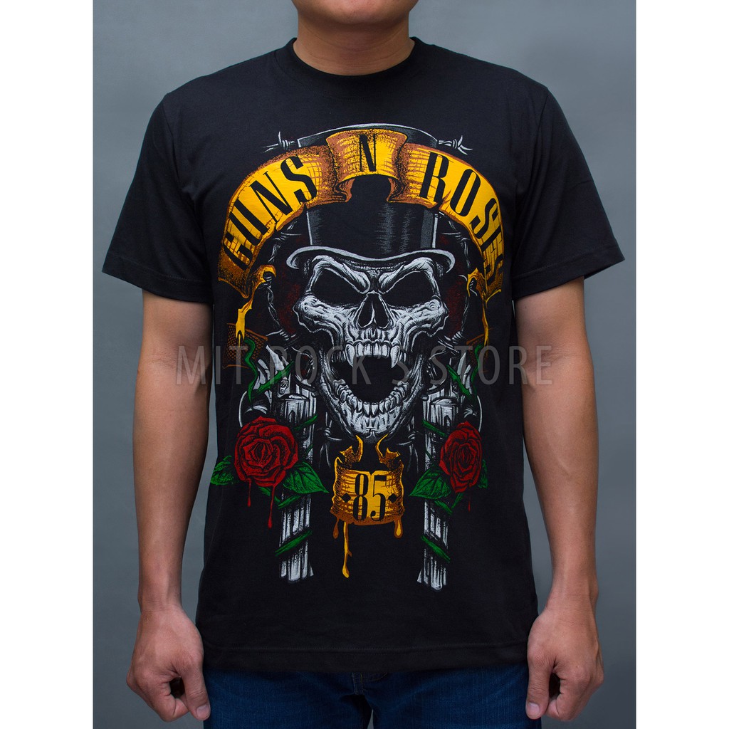 Áo Guns n Roses - Rock band tee - Áo Rock - Size S, M, L, XL, XXL - Áo Thái Lan