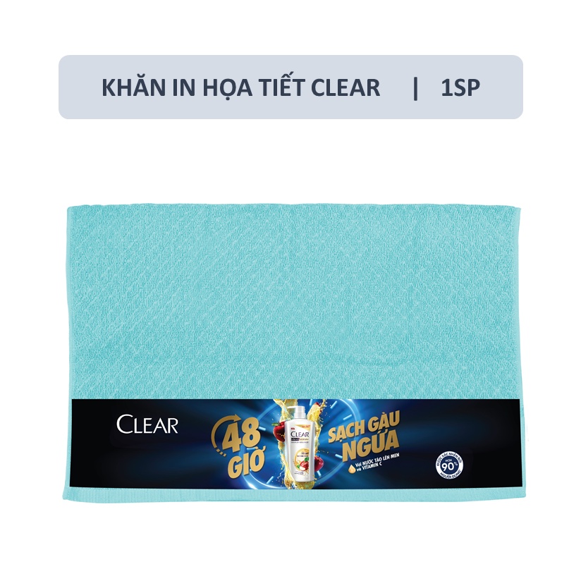 [HB GIFT] Khăn In Hình Clear Men x Liên Quân/ In họa tiết Clear (Giao ngẫu nhiên)