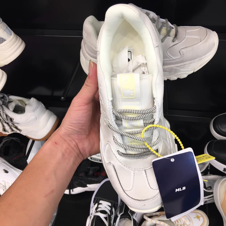 Giày thể thao sneaker trắng bẩn ny full size, full bill box hàng 1:1 | BigBuy360 - bigbuy360.vn