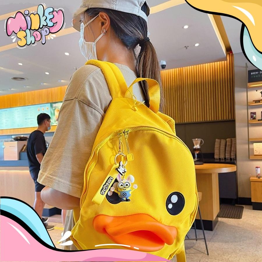 Móc Khóa Minion 12 con Giáp Ngịch Ngợm Đáng Yêu Nhiều Mẫu Dễ Thương Phụ Kiện Túi Xách, Balo, Cặp Xách Cute 02MKM -Minkey