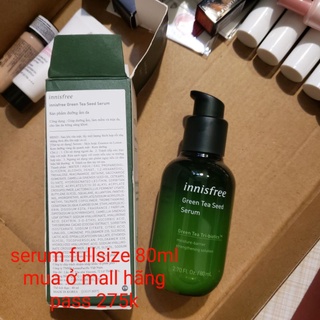 Serum trà xanh Green tea seed serum 80ml expire date 04 2024