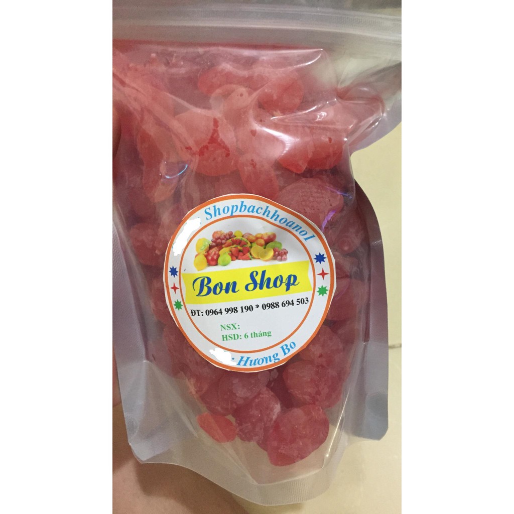 1.5KG XÍ MUỘI ĐỎ LOẠI TO NGON ĂN LIỀN