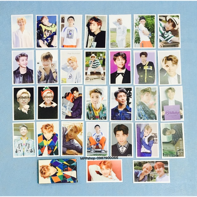 Lomo card RAPMONTER  BTS