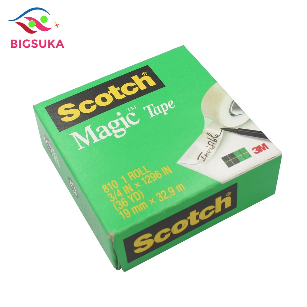 Băng keo Dán Tiền Scotch Magic, dán tiền Polyme BIGSUKA