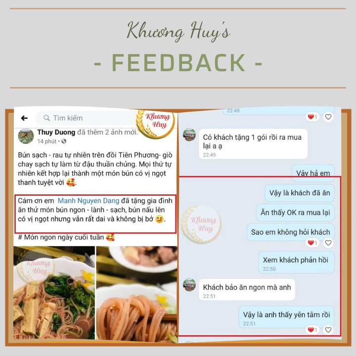 [Free Ship] Phở Khô Hữu Cơ Khương Huy/ Phở Gạo Hữu Cơ Khương Huy  - Chỉ 3 Phút Nấu Không Cần Ngâm  - Bún Sạch Khương Huy