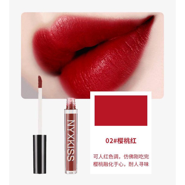 [Hàng mới về] Bộ 6 Son Kem Lì Dưỡng Ẩm Lâu Trôi Bền Màu