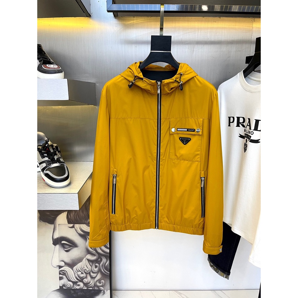 Áo khoác nam thời trang cao cấp PRADA kiểu dáng trẻ trung, năng động
