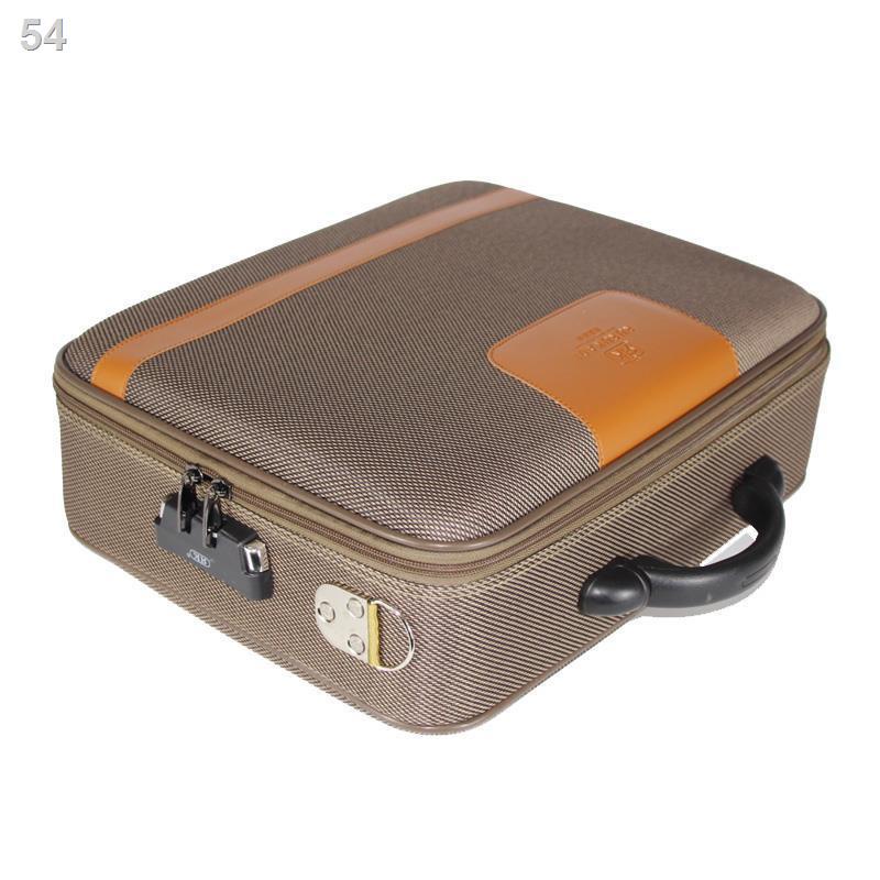 （Hộp kéo）Hộp mật khẩu xách tay Lulu Kaidi đựng tài liệu kinh doanh công cụ vali nhỏ túi nam 14 inch