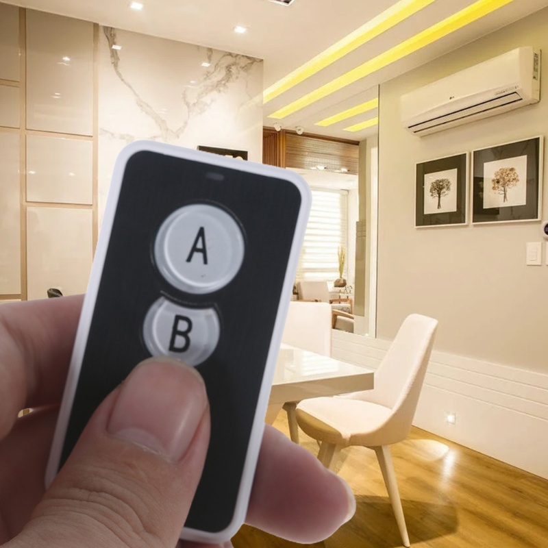Công Tắc Đèn Không Dây Điều Khiển Từ Xa A B 2 Kênh AC85V-250V