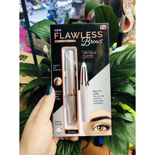 [SALE GIÁ SỐC] Máy tạo lông mày đẹp, bút tỉa chân mày đẹp - Nhỏ, xinh, chạy êm, đầu cắt mạ vàng 18 Kara