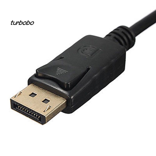 Cáp chuyển đổi chui cắm Display Port DP sang chui cắm HDMI AV chất liệu HD 1080P XL-1.8m dành cho máy tính
