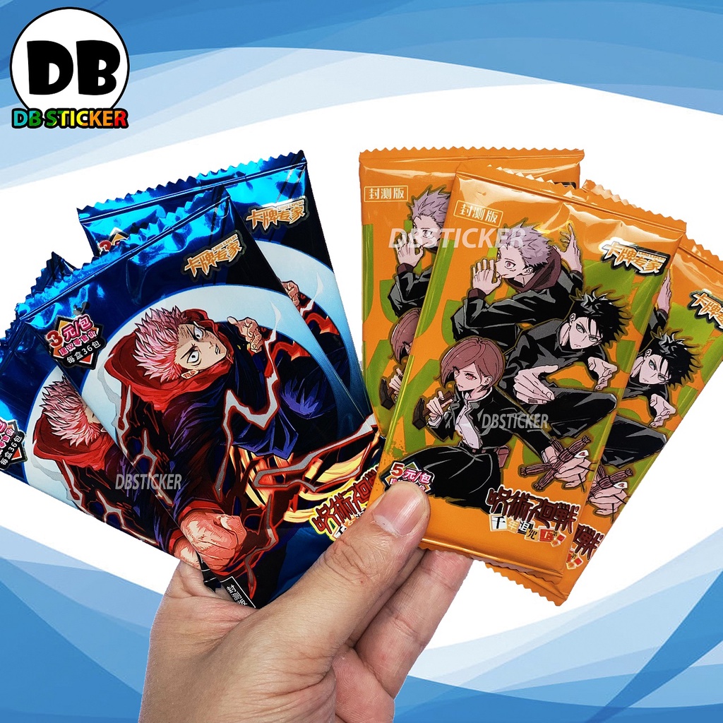 Thẻ nhân phẩm Jujutsu Kaisen, bộ thẻ bài anime manga HOT nhất
