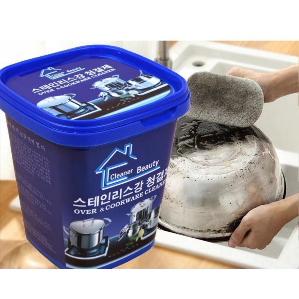 Kem tẩy xoong nồi đa năng, tẩy cặn canxi, tẩy dầu mỡ Hàn Quốc - Osin Tổng kho gia dụng