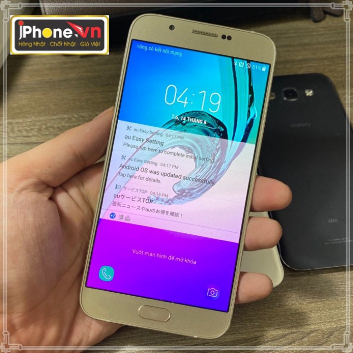 Điện thoại SamSung Galaxy A8 2015 bản Nhật 1 sim+thẻ , màn hình siêu to 5.7inch , siêu mỏng ,hiệu năng cao