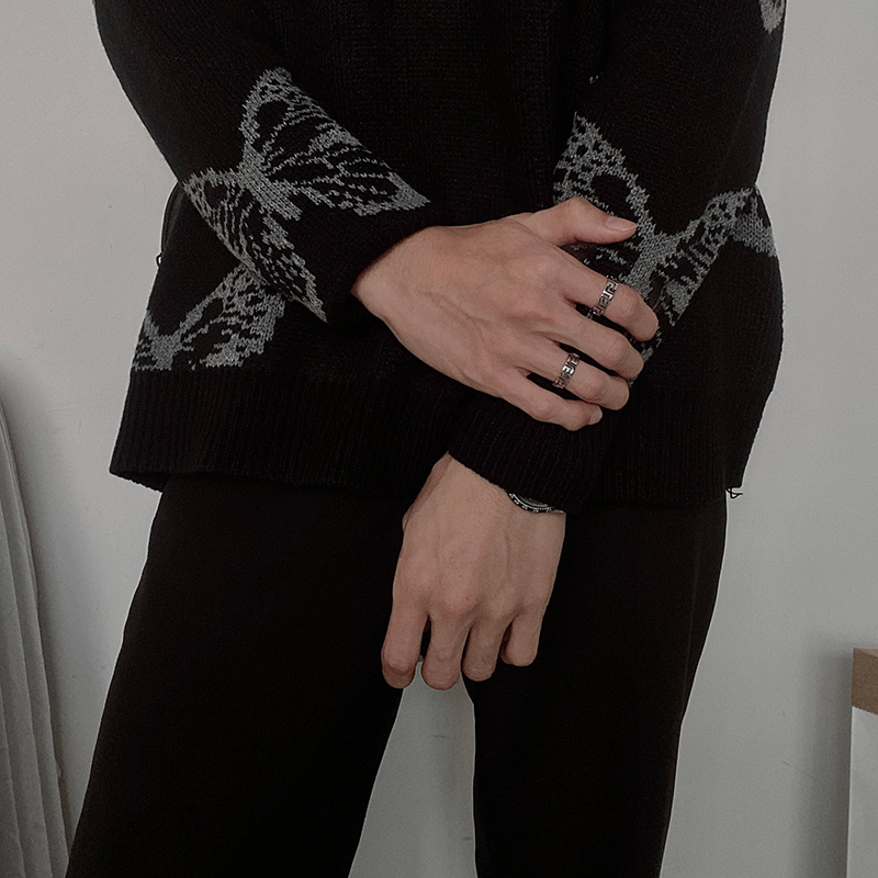 Nhẫn kim loại thời trang phong cách hiphop dành cho nam