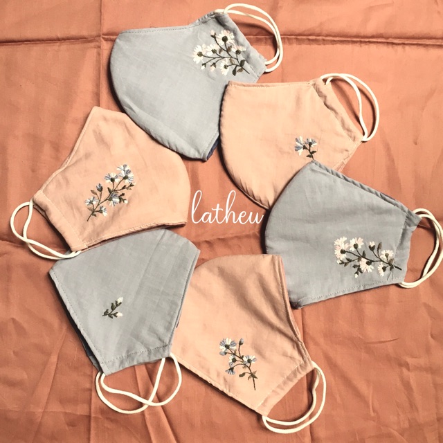 Khẩu trang thêu | BigBuy360 - bigbuy360.vn