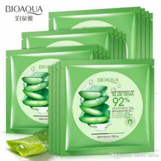 Set 10 miếng Mặt nạ nha đam Bioaqua