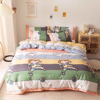 Set chăn ga cotton poly